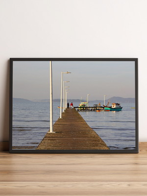 Quadro píer de madeira 209