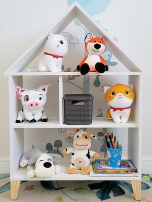 Estante infantil casinha bobi