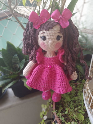 Boneca amigurumi