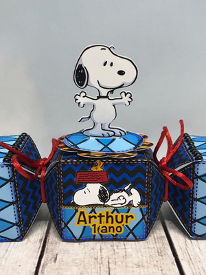 Caixa bala snoopy