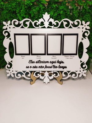 Porta retrato de homenagem