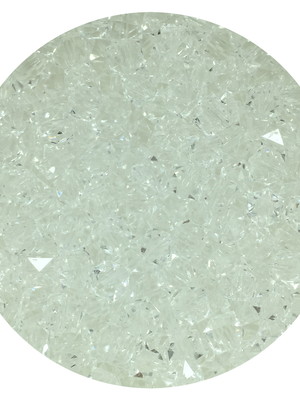 Cubo acrilico transparente com furo passante 8mm 100 unidade