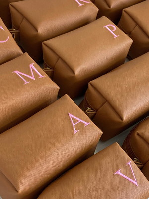 Necessarie box p bordada personalizada