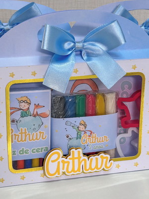 Kit diversão na maletinha pequeno príncipe