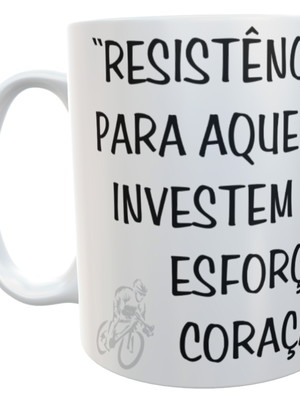 Caneca bike/bicicleta/ciclista resistência