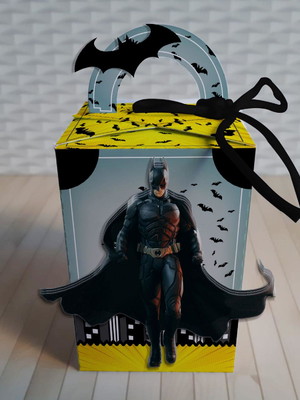 Caixa com alça batman