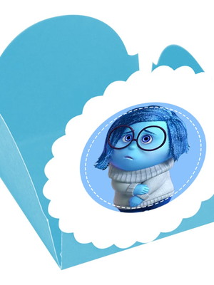 Forminha divertidamente azul 20 unids