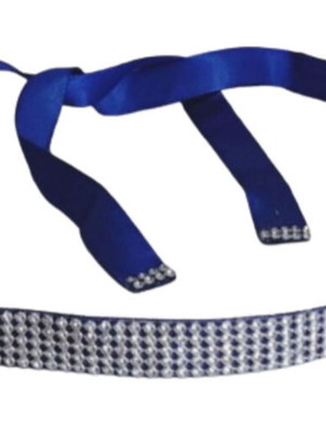Cinto de strass infantil para vestido de festa