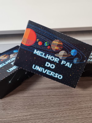 Caixa universo 06 docinhos dias dos pais