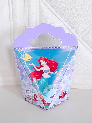 Triagulove a pequena sereia ariel simples lembrancinha
