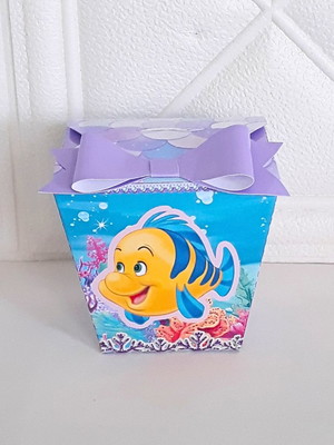 Sushi a pequena sereia ariel simples lembrancinha