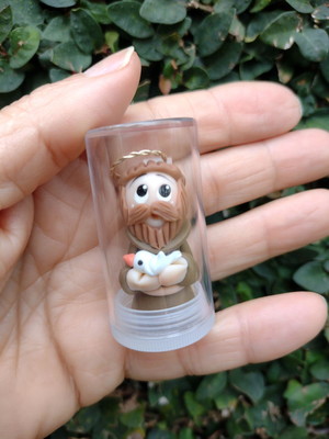 Lembrancinhas mini são francisco - kit com 12 unidades