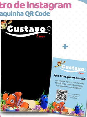 Filtro de instagram + qr code