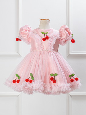 Vestido cerejinha luxo
