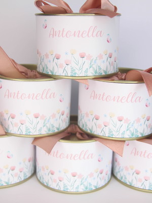 Tubo lata personalizada