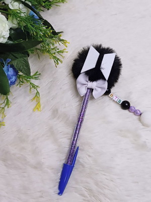 Caneta pompom personalizada do bts - kpop