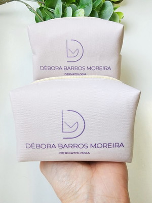 Necessaire personalizada mod box p com logo