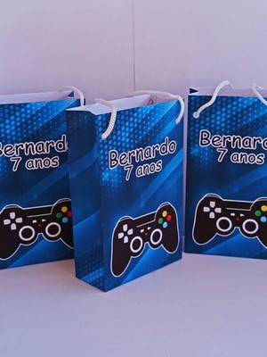 Kit 35 sacolinha video game
