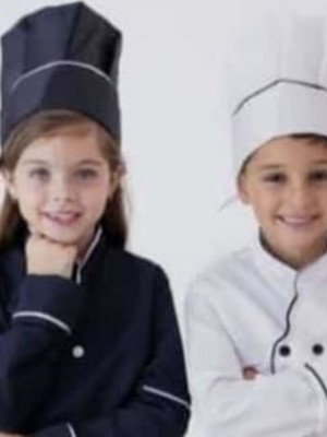 Fantasia chefe de cozinha mestre cuca