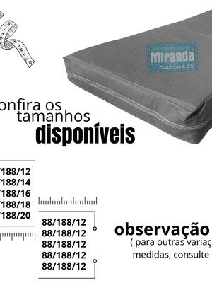 Capa impermeável colchão solteiro zíper - cinza
