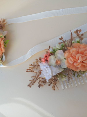 Arranjo / grinalda floral cabelo