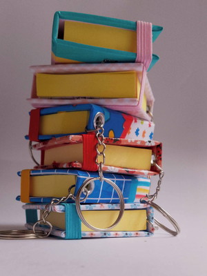 Chaveiro post-it personalizado