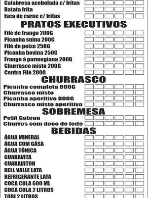 Comandas personalizados