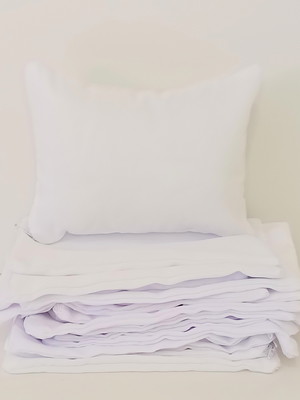100 capas de almofada 15x20 para sublimação com enchimentos