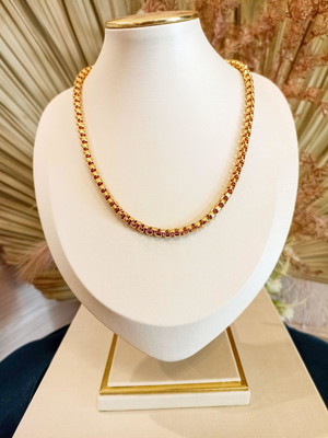 Choker corrente veneziana grossa