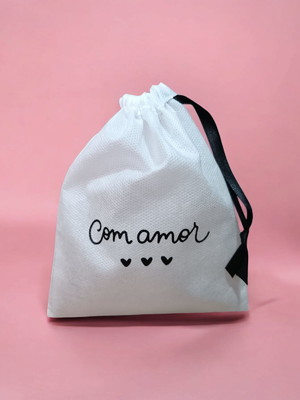 Saquinhos 10x15 cm logo personalizados