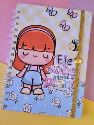 Caderno menininhas