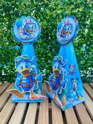 Pirâmide mickey fundo do mar