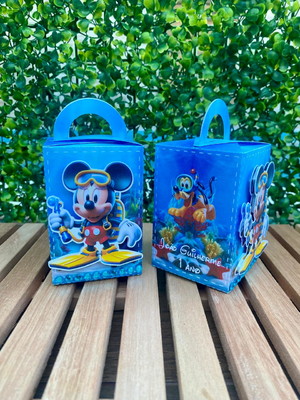 Caixa alta com alça mickey fundo do mar