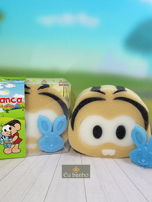 Kit esponja e sabonete mônica coelho sansão 0504