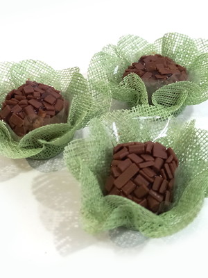 100 forminhas doces flor dupla em tela cores promoção!