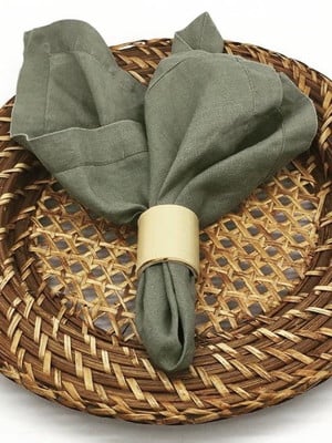 Aluguel 40 sousplat em rattan