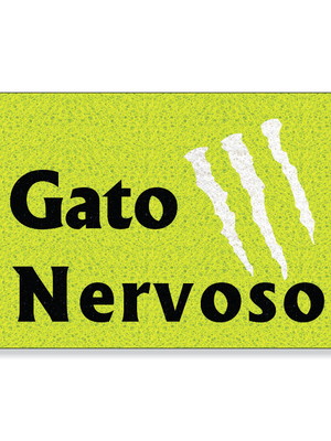 Capacho gato nervoso