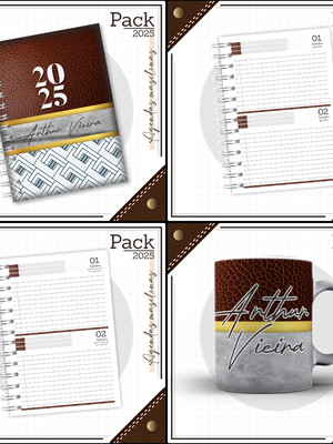 Arquivo digital # agenda datada masculina 2025