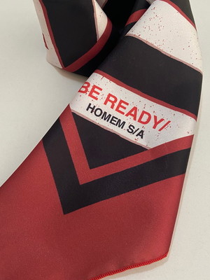 Lenço personalizado 45x45cm - com monograma ou logo