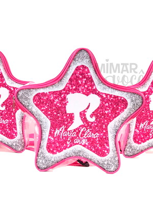 15 mochila estrela - barbie