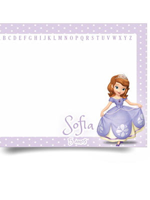 Lousa mágica princesinha sofia