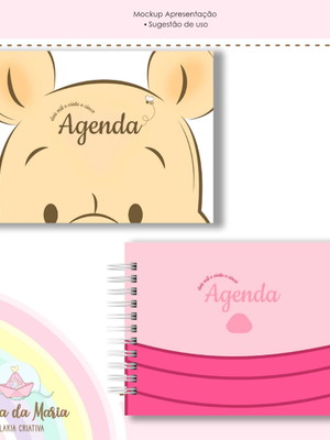 Agenda pooh a6 | datada ou permanente