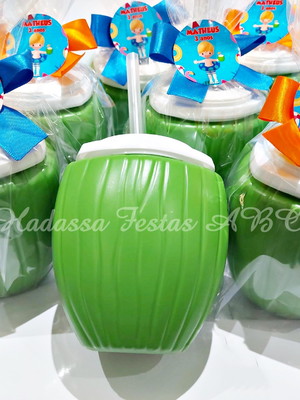 Copo coco personalizado