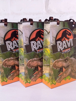 Sacolinha personalizada jurassic park