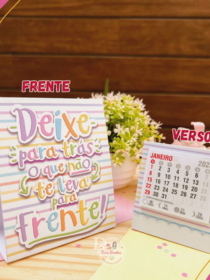 Mini calendários personalizados 2025