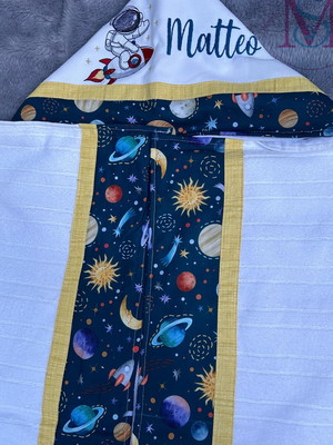 Toalha de banho astronauta
