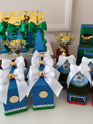 Kit festa 25 itens futebol