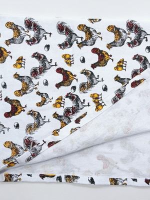 Panos de prato estampado galinhas