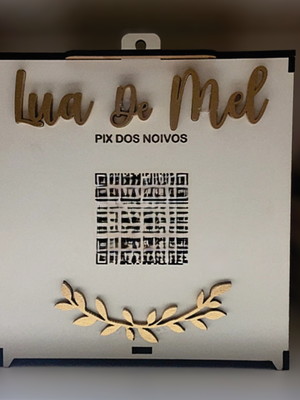 01 caixa cofre lua de mel mdf laminado especial casamento