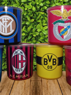 Lata tipo ninho milan kit com 15 und(vazio)